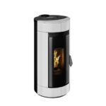 Poêle à granulés CASATELLI Charly 6 métal blanc 6.1 kW