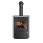 Poêle à bois JUSTUS Agero 2.0 noir / gris 7 kW