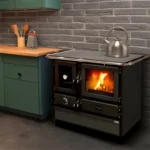 Cuisinière à bois bouilleur Super Thermo MBS Magnum 17 Kw – Image 7