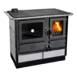 Cuisinière à bois bouilleur Thermo MBS Magnum pierre ollaire 15 Kw – Image 9