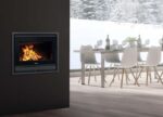 Insert à bois façade droite SUPRA Néo 10.6 kW