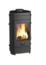 Cuisinière à bois INVICTA Remilly anthracite 7 kW