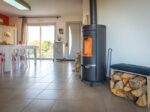 Poêle à bois ADURO 1.1 noir 6 kW – Image 2