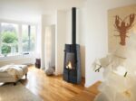 Poêle à bois INVICTA Chamane anthracite 10 kW – Image 5