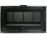 Insert à bois façade droite SUPRA Neo 100 e 10 kW