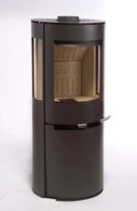 Poêle à bois ADURO 9.5 noir 6 kW – Image 4