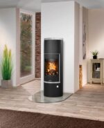 Poêle à bois JUSTUS Faro w+ 2.0 noir / gris 7 kW