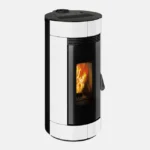 Poêle à granulés CASATELLI Charly 8 métal blanc 8.2 kW