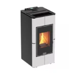 Poêle à granulés étanche canalisable Tendenza + Kit conduits concentrique sortie arrière 10 Kw – Image 5
