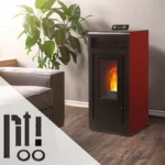 Pack poêle à granulés étanche Vulcano Up + Kit conduits concentrique sortie dessus 10.8 Kw – Image 3