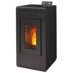 Pack Poêle à granulés étanche ETNA Vulcano EVO + Kit conduits concentrique sortie arrière  12 Kw – Image 4