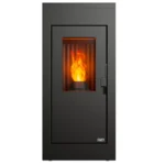 Pack poêle à granulés étanche ETNA Vulcano Silenzio + Kit de raccordement sortie arrière 9.2 Kw – Image 3