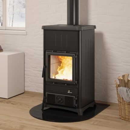 Poêle à bois  La Nordica Concita 2.0 Steel - 11.8 Kw