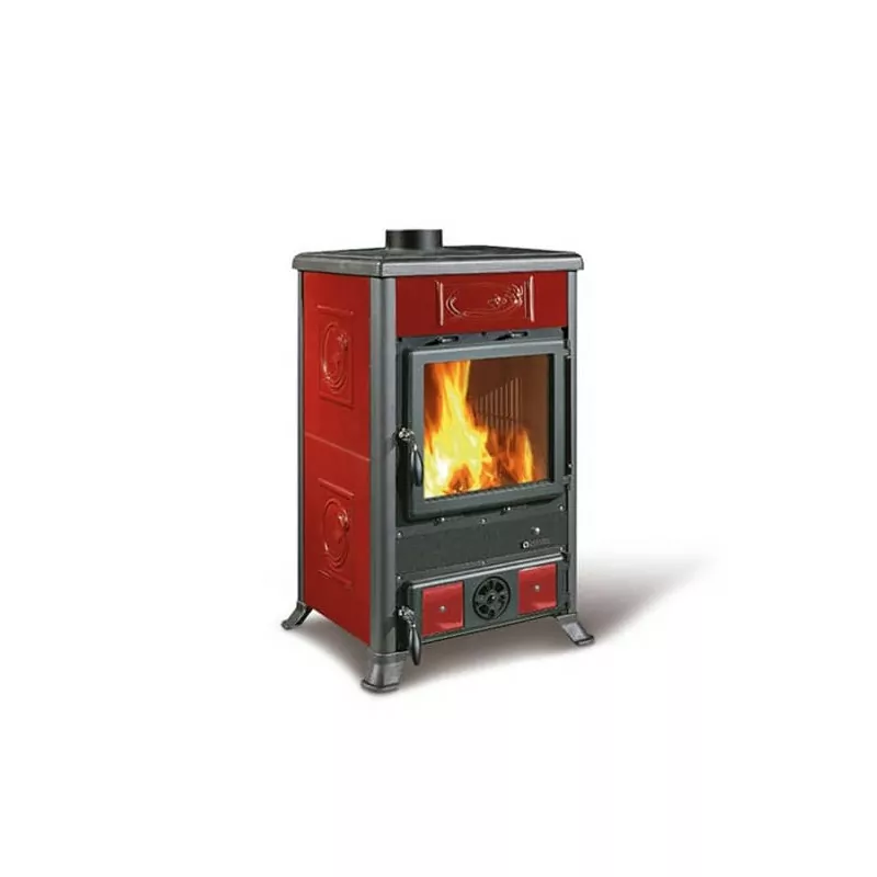 poele-a-bois-rossella-r1-bii.webp Poêle à bois La Nordica Rossella R1 5.0 Ceramica 9 Kw – Image 1