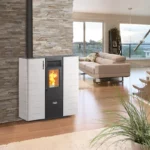 Poêle à granulés canalisable extra plat ETNA Fango 8 Kw – Image 3