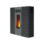 Poêle à granulés canalisable extra plat ETNA Pinarello 12 Kw