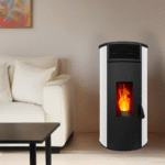 Poêle à granulés étanche ETNA Giuliana EVO - 9 Kw – Image 2