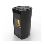 Poêle à granulés étanche FOCO MEO + Kit conduits concentrique sortie dessus - 6 Kw – Image 8