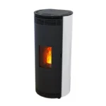Poêle à granulés étanche France Flamme Prévert sortie arrière 8 Kw – Image 3