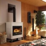 Poêle à bois PALAZZETTI Elsa Star 6kW avec le raccordement pour l'air – Image 3