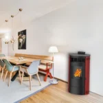 Poêle à granulés Air Flavia 15 kW Bordeaux Sannover – Image 2