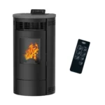 Poêle à granulés Air Flavia 15 kW Noir Sannover