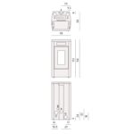 Poêle à granulés Cadel Atena Plus 12 - 12 kW – Image 7
