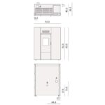 Poêle à granulés Cadel Maya Idro 16 - 16.1 kW hydro – Image 11