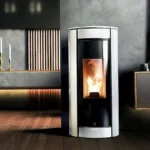 Poêle à granulés étanche Jolly Mec Botero 2 (sortie concentrique dessus) 11 KW Reconditionné – Image 2
