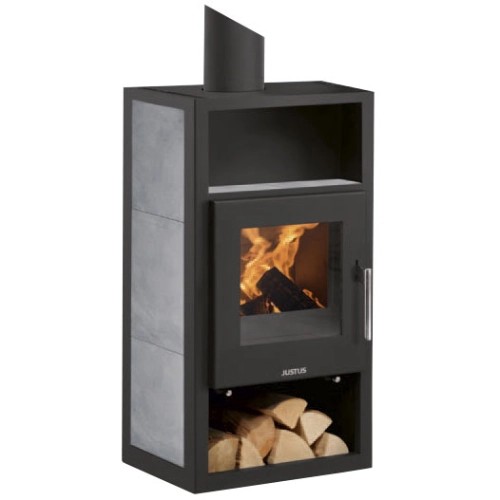 Poêle a bois Justus Texas 6 kW (3) Poêle a bois Justus Texas 6 kW