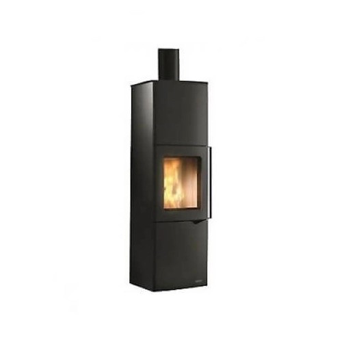 Poêle à bois Palazzetti Eva S avec ventilateur 7 kW (1) Poêle à bois Palazzetti Eva S avec ventilateur 7 kW