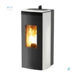 Poêle à granulés Jolly Mec Bridge 6 kW Sortie Fumée Supérieure Ø80 mm – Image 6