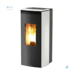 Poêle à granulés Jolly Mec Bridge 8 kW Sortie Fumée Postérieure Ø80 mm – Image 6