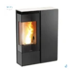 Poêle à granulés Jolly Mec Dory Angolo S 9 kW Sortie Fumée Postérieure Ø80 mm – Image 12