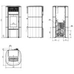 Poêle à granulés MCZ CLUB Hydromatic 18 M2+ 17.7 kW – Image 5