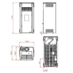 Poêle à granulés Palazzetti Ecofire Aurora US 12 kW – Image 7