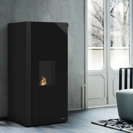 Poêle à granulés Palazzetti Ecofire Dadò Idro 15 - 15 kW hydro