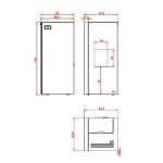 Poêle à granulés Palazzetti Ecofire Dadò Idro 26 - 26 kW hydro – Image 3