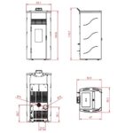 Poêle a granulés Palazzetti Ecofire Lia 8 kW – Image 8