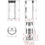 Poêle à granulés Palazzetti Ecofire Vivienne 9 Pro 2 - 9 kW – Image 4