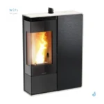 Poêle à granulés Jolly Mec Dory Angolo S 9 kW Sortie Fumée Supérieure Ø80 mm – Image 6