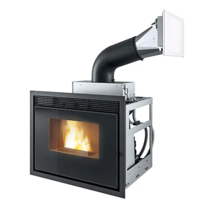 Cheminée à granulés hydro MCZ Vivo 90 Hydro 24 - 24.7 kW