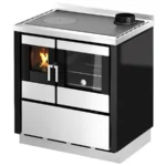 Cuisinière à bois CADEL Kook 80 -  7.5 kW Sortie Fumée Postérieure ou Supérieure – Image 2