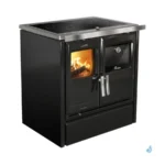 Cuisinière à bois Lacunza Etna 5T EV Top en Vitrocéramique 8 kW