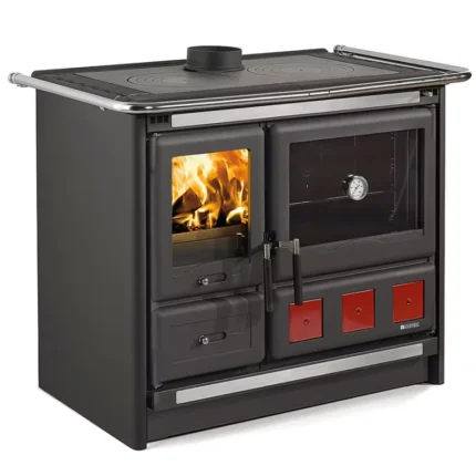 Cuisinière à bois LA NORDICA Rosa XXL.16 Steel - 10 Kw