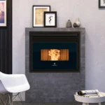 Insert à granulés canalisable Ravelli RBC 8012 Puissance11.6 kW Sortie Fumée Supérieure – Image 3