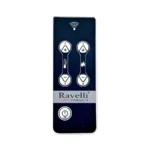 Insert à granulés Ravelli R 1000 Pro  9.5 kW Sortie Fumée Supérieure – Image 4