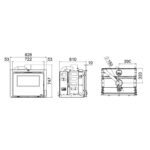 Insert mixte bois granules BRONPI Insert-Hybrid 9 kW – Image 6