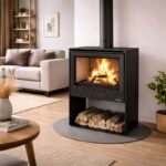 Poêle à bois ventilé silencieux raccordable BRONPI Croacia T 9.5 kW – Image 9