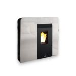 Poêle à granulés extra-plat option canalisable BRONPI Cleo 11 kW – Image 4